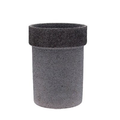 Vaso in terracotta Tubo Basic Graffiato CM.25 Etrusca