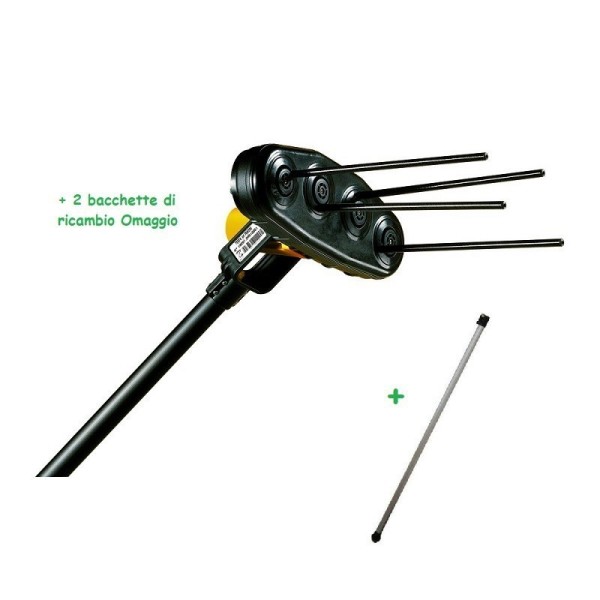 Abbacchiatore per olive elettrico GIULIVO 4 YOU con prolunga + 2 Bacchette omaggio