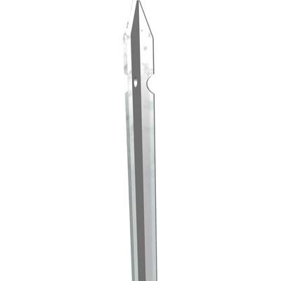PALETTO RECINZIONE ZINCATO SEZIONE MM 35X35X3,5 H.CM 250 PALETTO RECINZIONE ZINCATO SEZIONE MM 35X35X3,5 H.CM 250