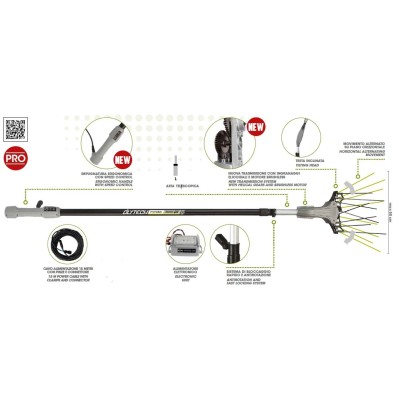 Abbacchiatore per olive elettrico Olive Volpi Originale 4YOU