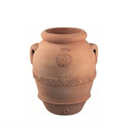 Vaso di terracotta Orcio toscano classico Impruneta