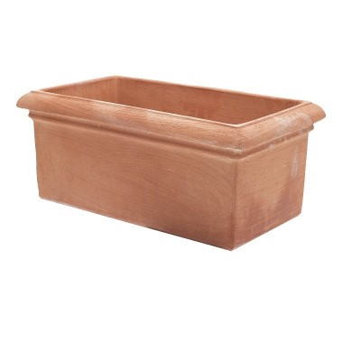 Vasi in terracotta Cassetta Olive siena 40 cm