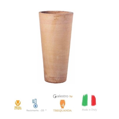 Vaso di terracotta Rotondo Alto moderne cm. 70